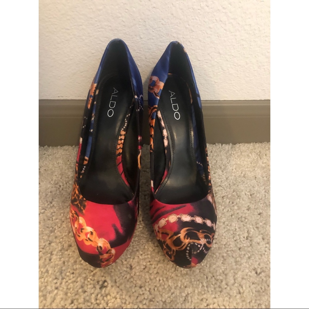 Printed Aldo Heels